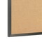 Flash Furniture Juno Rustic Wall Mount Linen Board w/Wood Push Pins, 20x30, Black HGWA-LINEN-20X30-BLK-GG - alternate 8